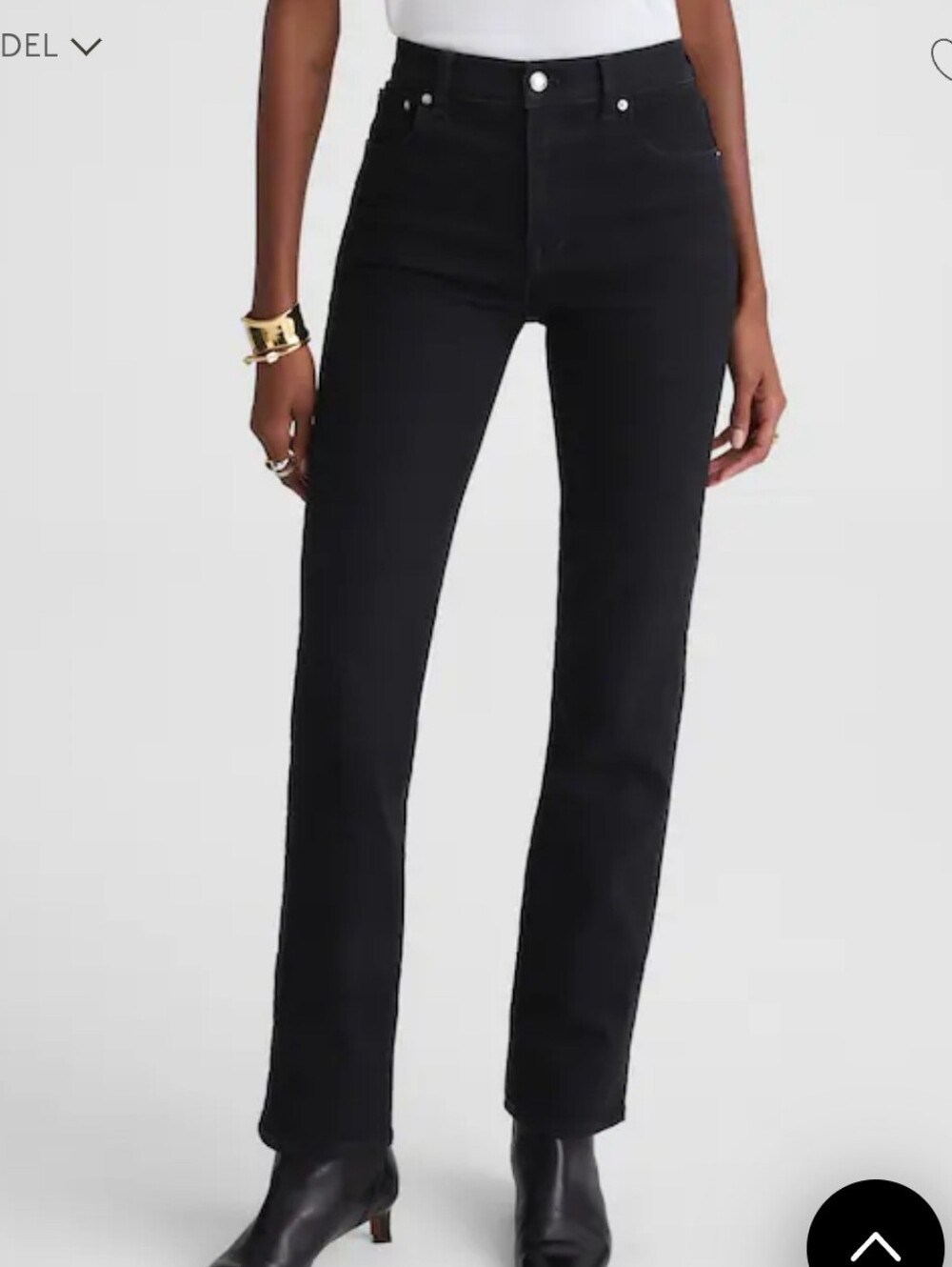NWT Madewell The Longline straight Jean Sz 31